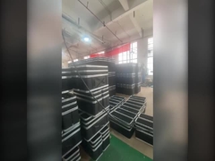 10u 4U ABS ตู้แร็คตื้นพร้อมล้อจับด้านบนและด้านข้าง