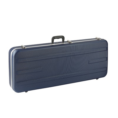 กีตาร์ไฟฟ้าทรงสี่เหลี่ยม ABS เคสแข็ง Shell Blue กันน้ำ