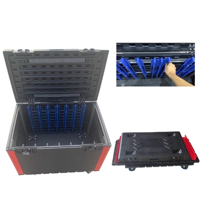 หน้าจอแสดงผล LED PE เคสอุปกรณ์ให้แสงสว่าง Trunk กรณีเที่ยวบินที่ถอดออกได้