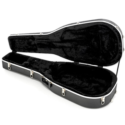 กล่องใส่กีตาร์ Dreadnought โฟม ABS สีดำ / กล่องใส่กีตาร์แบบ เปลือกแข็ง Acoustic