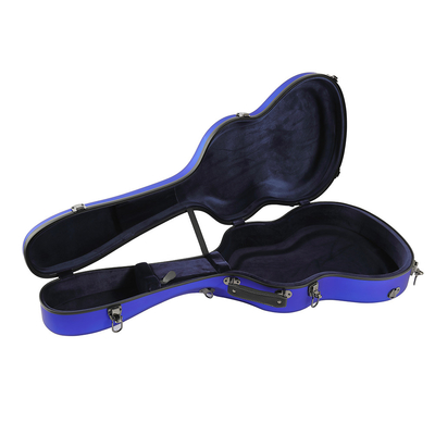 เคสกีตาร์คลาสสิกไฟเบอร์กลาสสีน้ำเงิน Matte High Break Resistance