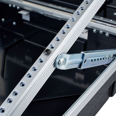 ป้องกันแรงดัน ABS ป๊อปอัพตู้แร็คมิกเซอร์แบบ Heavy Duty Twist Latches