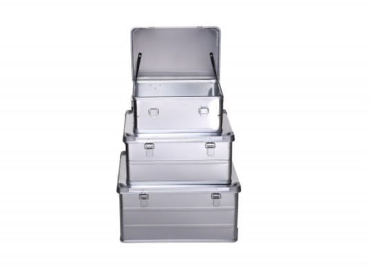 กระเป๋าใส่เครื่องมืออลูมิเนียมน้ำหนักเบา 2 กุญแจสลักน้ำหนัก 33L-232L