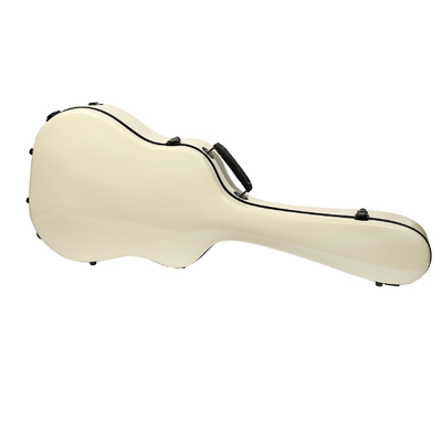 ไฟเบอร์กลาส Universal Guitar Hard Case Ivory Color Guitar ติดตั้งแร็ค Case