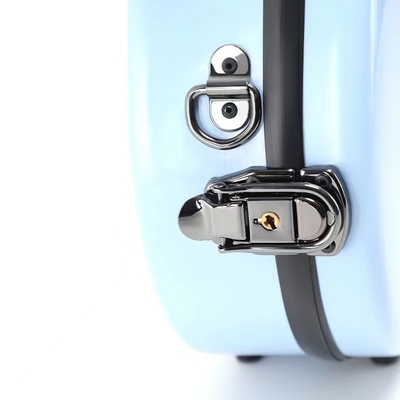 Hardshell ไฟเบอร์กลาส Tenor Ukulele Hard Case เบาะหนา Tiffiany Blue
