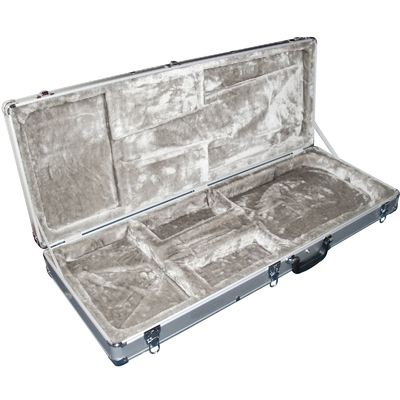 มือจับ Bass Flight Case ตามหลักสรีรศาสตร์พร้อมกระเป๋าภายนอกที่เข้าถึงได้ง่าย