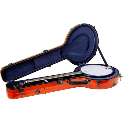 ความต้านทานแรงกระแทก สายใยแก้ว hardshell case Banjo ไม่มีล้อ