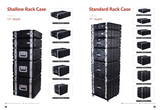 6U ABS Rack Case พร้อมประตูถอดได้ สําหรับพื้นที่ 2U 4U 3U 8U 10U