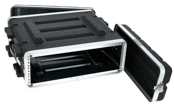 สลิม 3U Rackmount Case สําหรับ AV และ IT Gear ความกว้าง 19 นิ้ว